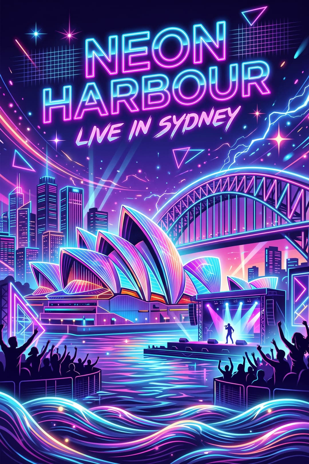Neon Harbour — Live in Sydney (Demo)