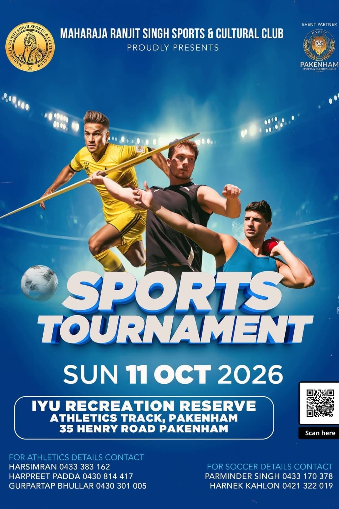 2nd Annual Sports Tournament - Pakenham